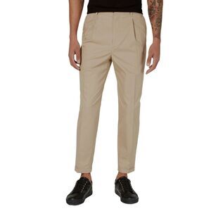 INC Pants Mens 40 Almond Tree Coastal II Flat Front Regular Fit Khaki Chino New